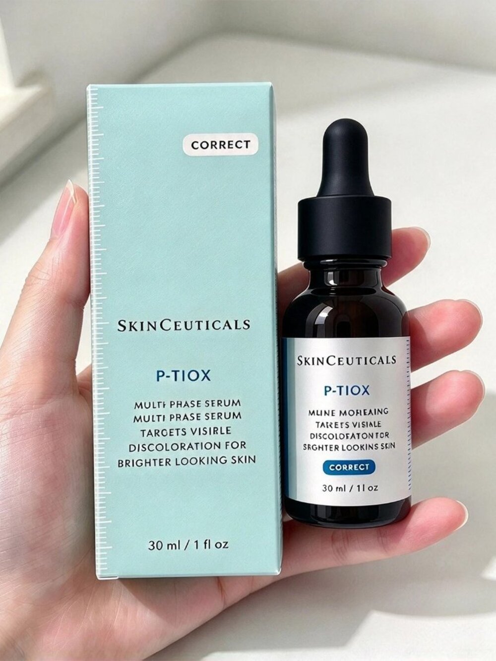 **SkinCeuticals P-TIOX Wrinkle-Modulating Peptide Serum – 1 fl oz / 30ml New Sea